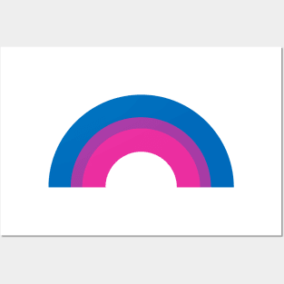 Bisexual Rainbow Pride Flag Posters and Art